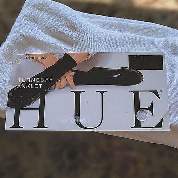 Lot of 2 | NWT HUE & Jopana white and black ankle ankle socks - Picture 3 of 8